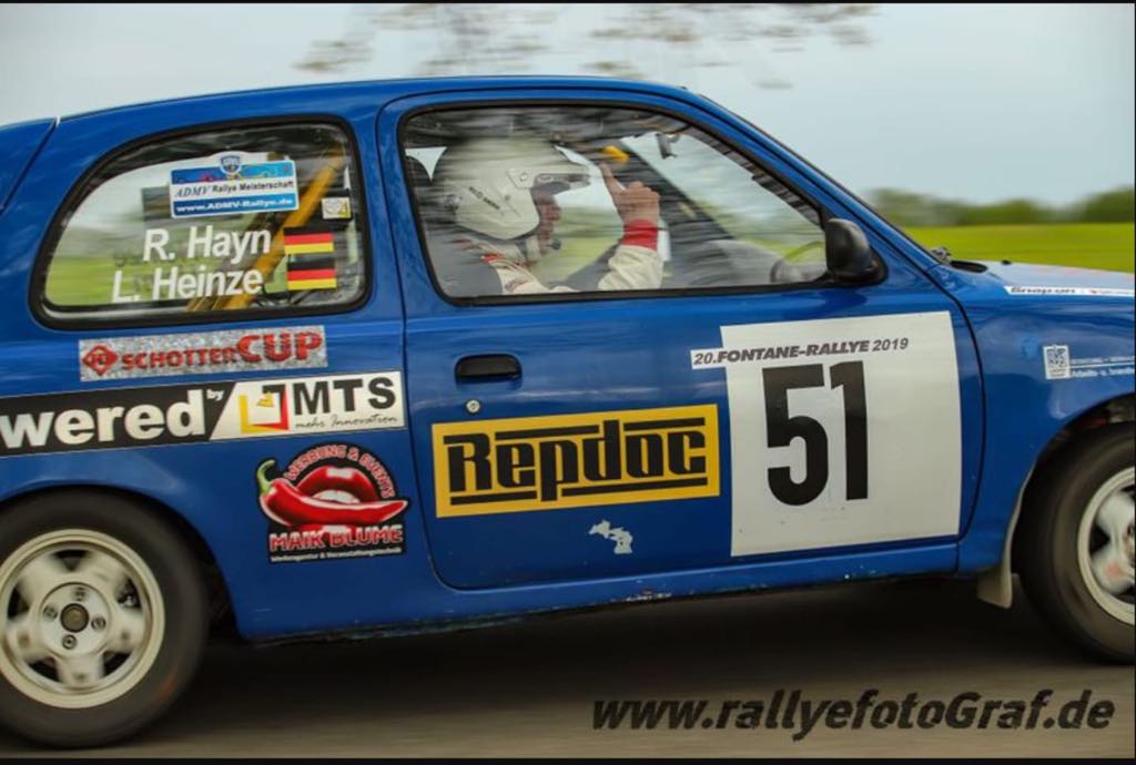 Rallye-Sponsoring — Fontane Rallye Neuruppin