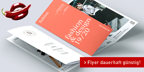 Flyer und Falzflyer drucken